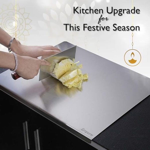 Stainless Steel Cutting Board Durable / Rolling Pins For Baking Kitchen