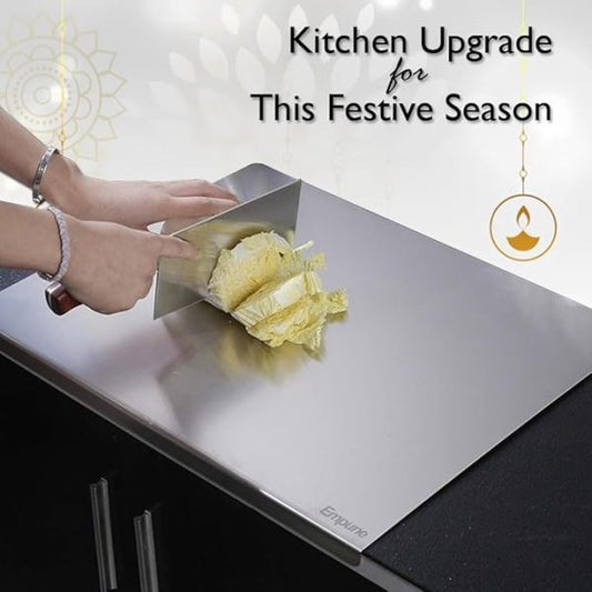 Stainless Steel Cutting Board Durable / Rolling Pins For Baking Kitchen